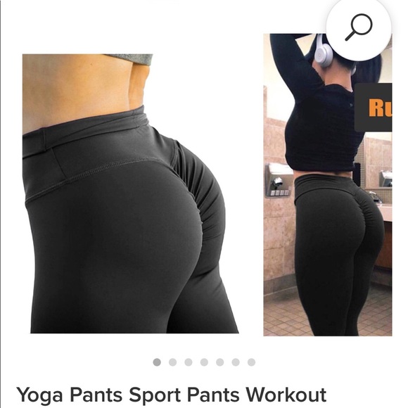 Yoga  Workout Leggings Sexy High Waist Trousers - Picture 8 of 8